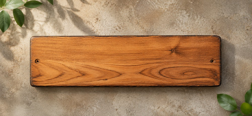 Blank rustic oak house - blank,