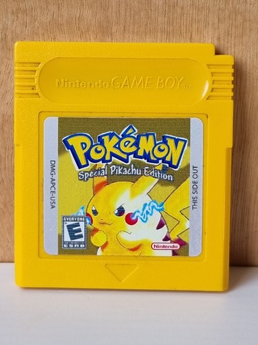 Pokemon yellow version genuine - yellow,