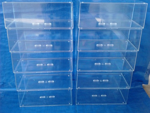 10x clear acrylic display case - 10x,