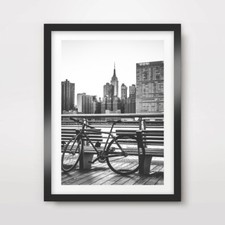 NEW YORK CITY BIKE BICYCLE ART