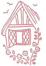 Vintage Embroidery Transfer