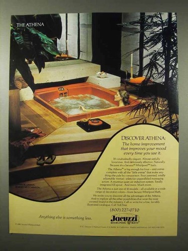 1980 jacuzzi athena whirlpool - athena,