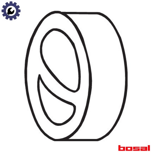Rubber strip exhaust system - exhaust,