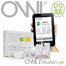 Owl Intuition-PV Energy Monitor, Data Logger for Generation, Export, Consumption