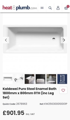 Kaldewei puro bath - puro,