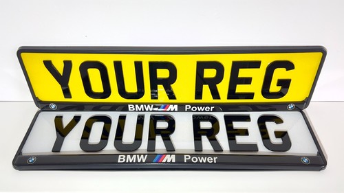 Car number plate frame - number,