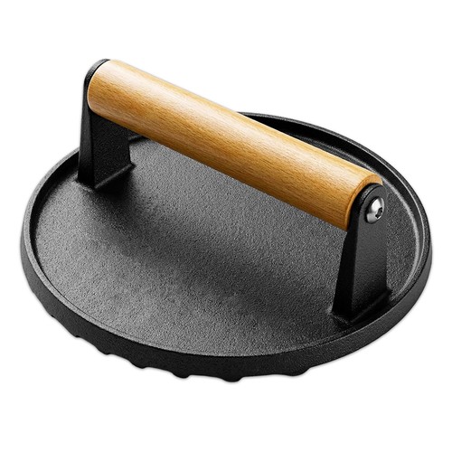 Burger press cast - cast, 6.9"