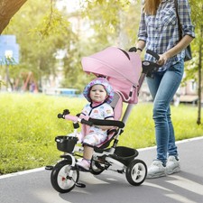 6 in 1 Baby Push Tricycle with
