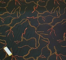 BLACK CHAIN LINKS PRINT