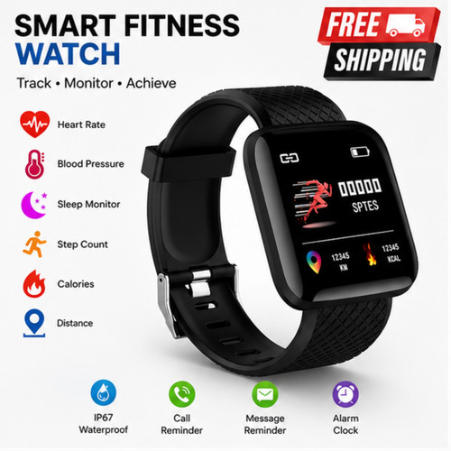 Smart watch men women fitness - watch,