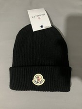 Moncler Beanie Black 2-3 Day UK Delivery BRAND NEW with Tags. 📦