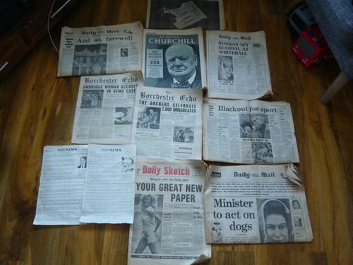 Bundle old newspapers inc - of,