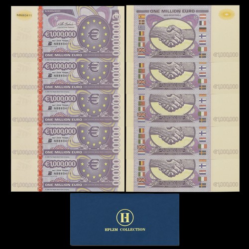 10pcs one million euro - 10pcs,