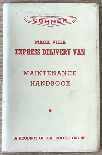 Commer mark viiia express - commer,