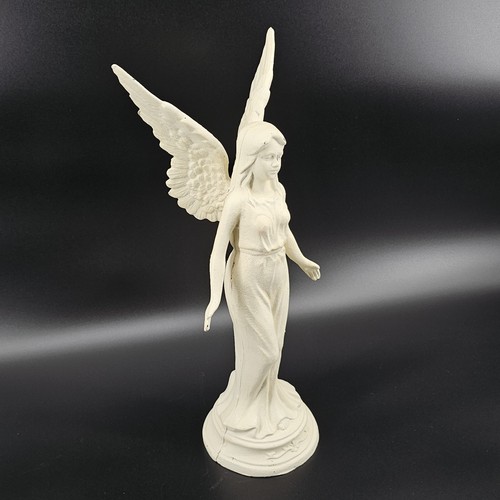 Cast iron angel garden - cast,