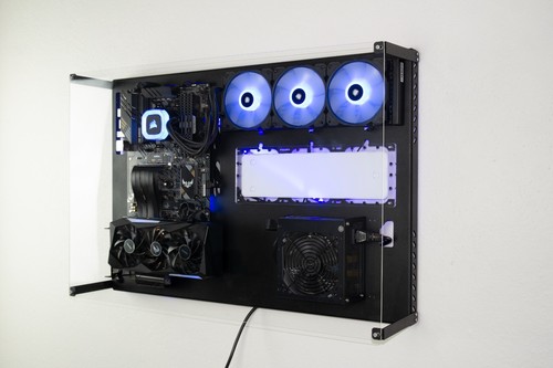 Wall computer case - wall,