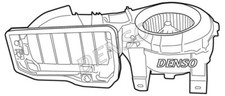 INTERIOR BLOWER DENSO DEA23001 FOR RENAULT