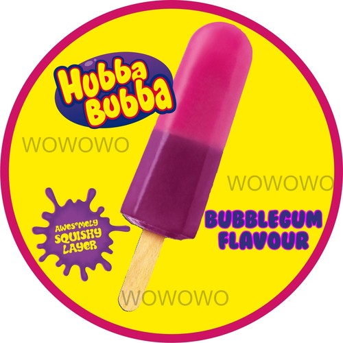Ice cream van sticker hubba - cream,