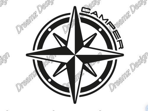 Compass camper vinyl - x,