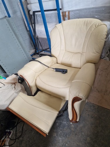 Recliner chair dark cream - dark,