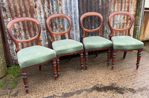 Set victorian mahogany - set, of