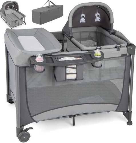 5in1 baby travel - cot, foldable