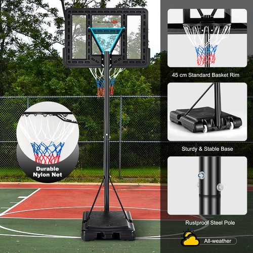 Portable basketball hoop - basketball,