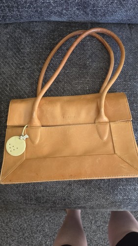 Radley tan leather handbag - radley,