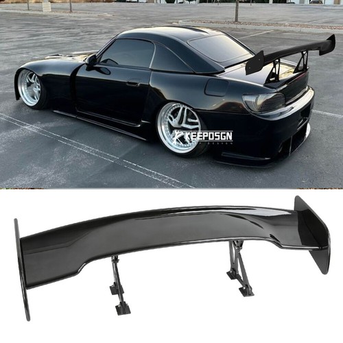 Glossy black rear trunk - rear,