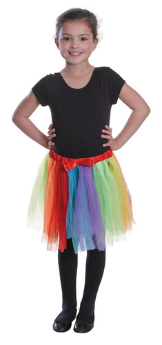 Girls rainbow tutu - tutu, skirt
