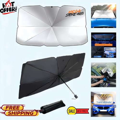 Car windscreen sunshade - windscreen,