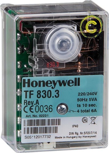 Honeywell satronic tf830 - honeywell,