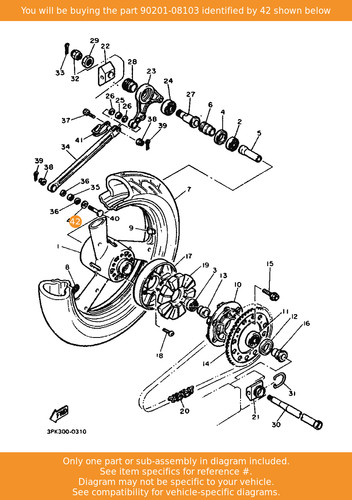 Yamaha washer plate - washer,,