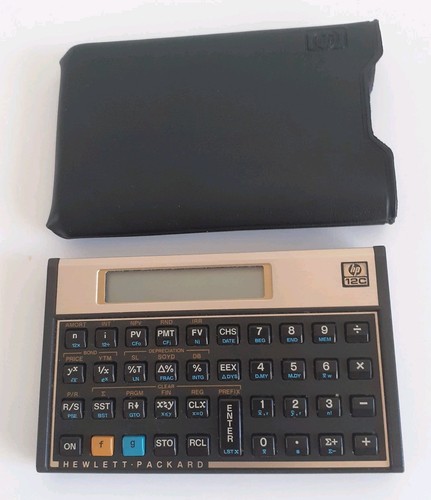 Vintage hewlett packard 12c - vintage,