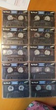 10 x  original Fuji JP- II 90 Type  Chrome cassettes, extraslim