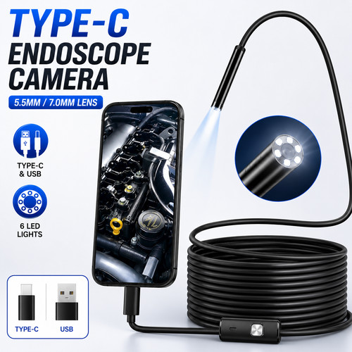 Usb type endoscope - type,