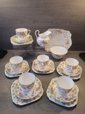 Tuscan Vintage Floral Tea Set