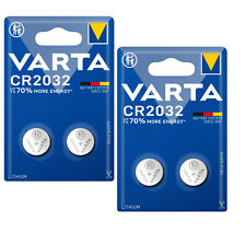 2x /4x VARTA CR2032 3V Lithium Coin/ button cell / Battery CR 2032