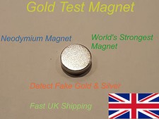 Large Gold Silver Neodymium