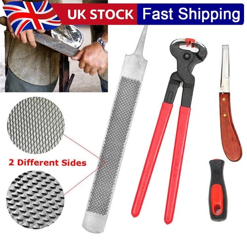 4pcs horse farrier hoof - hoof, nipper