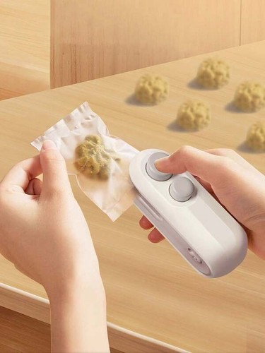 Mini heat sealer with cutter - sealer,