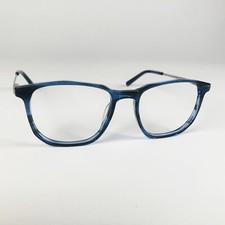 D BY D eyeglasses MOTTLED BLUE SQUARE glasses frame MOD: DBOM5045 CG00