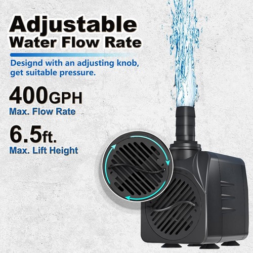 3000lph submersible pump - 3000lph, 5-60w