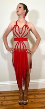 DISCOUNTED OLD STOCK LATIN DANCE DRESSES VARIOUS STYLES INDIVIDUALLY PRICED