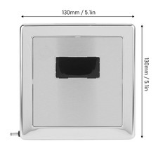 _Automatic Urinal Flush Sensor Stainless Steel Wall Mounted Touchless Urinal