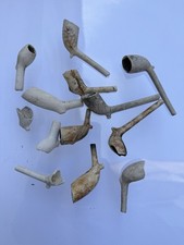 Victorian Clay Tobacco Pipe