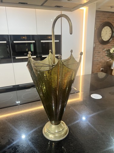 Genuine mid century brass - mid,