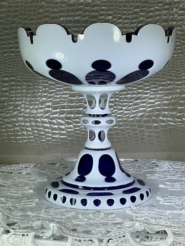 Biedermeier bohemia cobalt - biedermeier,