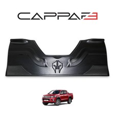 Tailgate Protector Cover Trims Body Kit Black For Toyota Hilux 2015-22