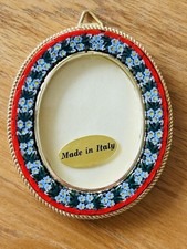 Italian Micro Mosaic Pendant